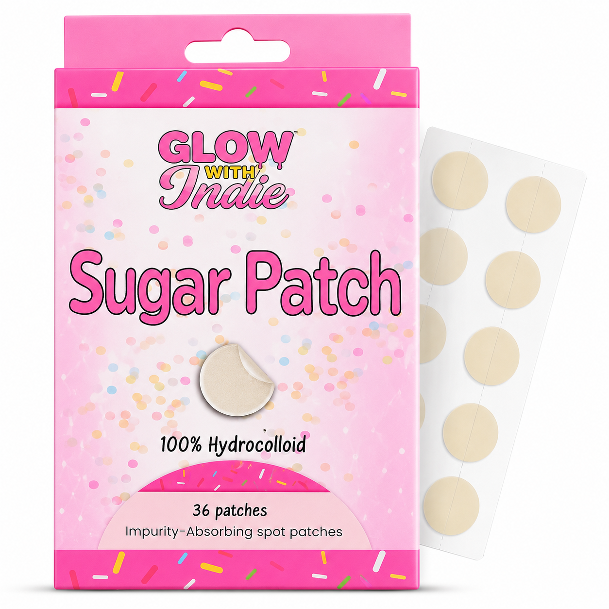 Sugar Patch~ Hydrocolloid pimple patches || 36 count